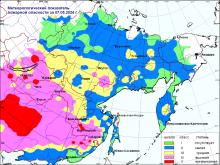 Пожарная обстановка в ДФО по спутниковым данным за 7-8 мая 2024 г.